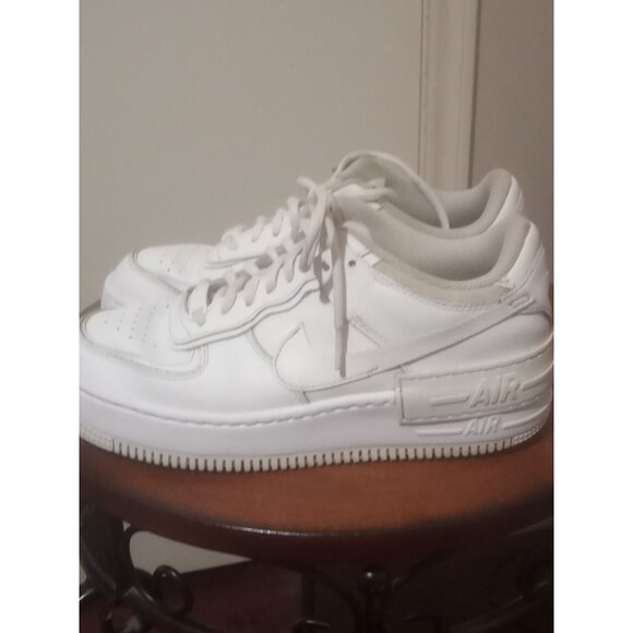 Nike Air Force 1 Shadow White Casual Shoes Sneakers CI0919-100 Womens Size 8.5 - Picture 10 of 15
